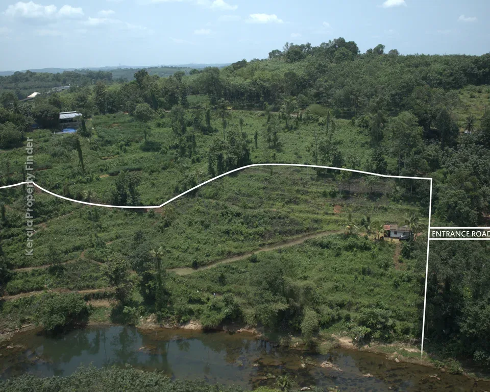 256 Cent Riverfront Rubber & Pepper Plantation for Sale  Koratty, Erumeli - Photo 3
