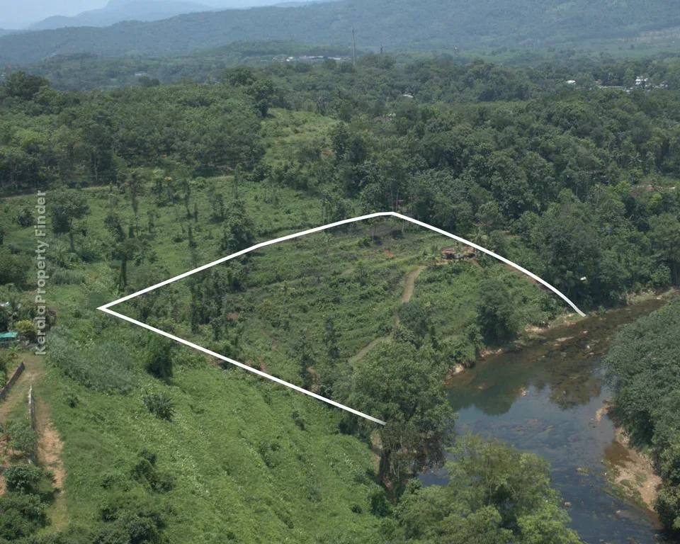 256 Cent Riverfront Rubber & Pepper Plantation for Sale  Koratty, Erumeli - Agricultural for Sale in Kanjirapally, Kottayam