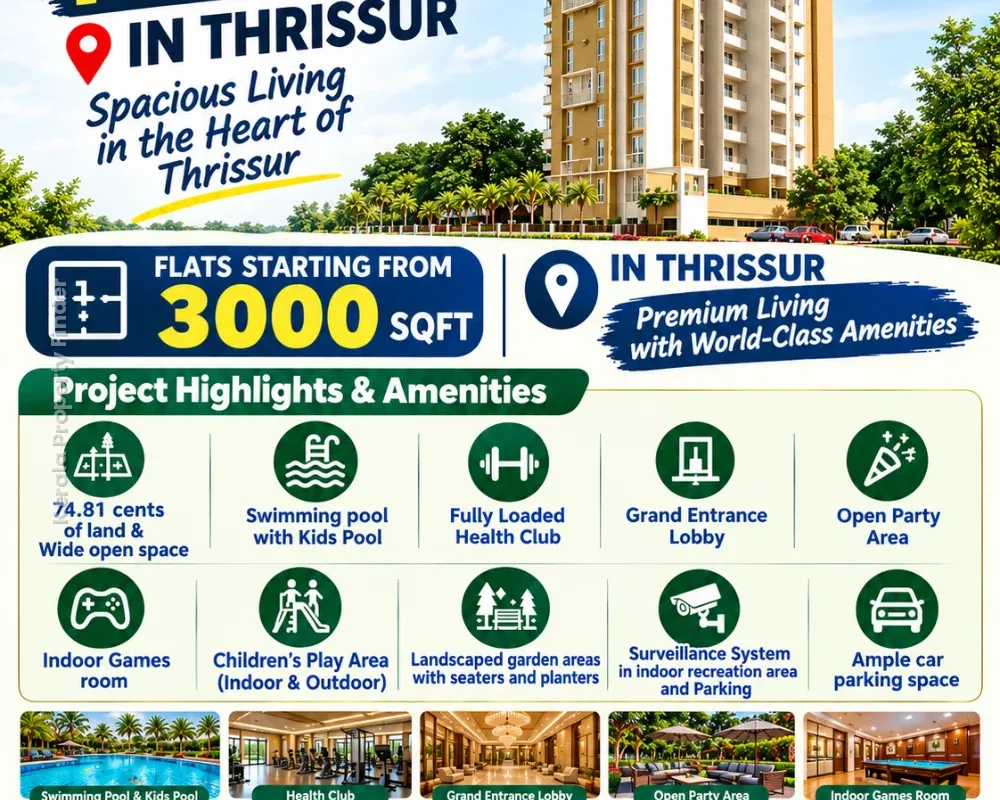 PREMIUM FLATS FOR SALE IN THRISSUR! - Photo 2